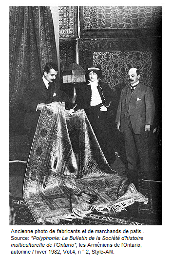 Marchands de tapis canadien-arméniens
